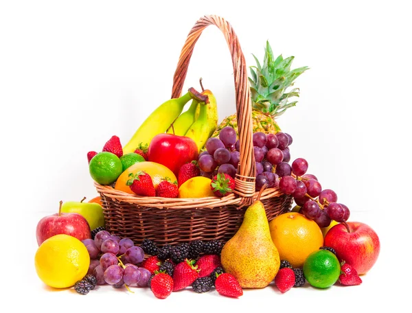 Variedad de frutas frescas Fotos de stock
