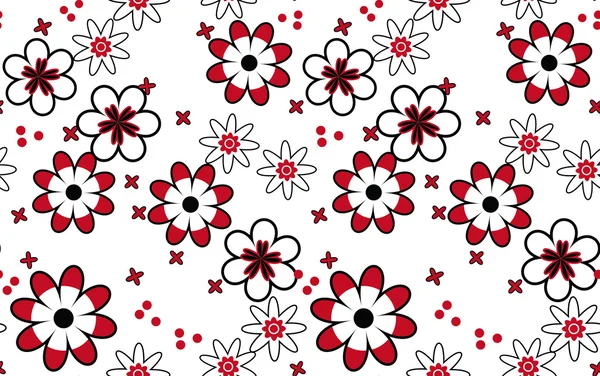 Desenho floral . — Vetor de Stock