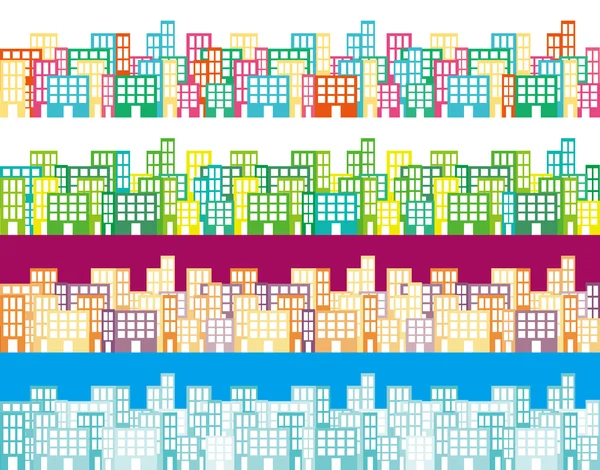 Ciudad — Archivo Imágenes Vectoriales