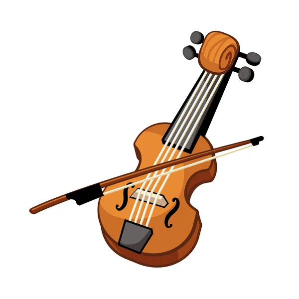 Violín. — Vector de stock