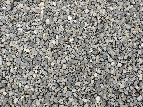 gri çakıl dokusu arka plan, orta büyüklükte yapı taşı