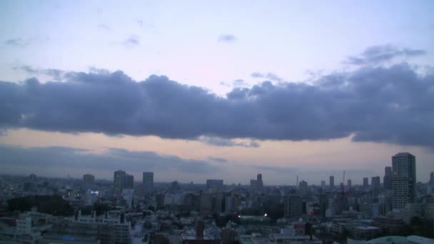 Tokyo cityscape — Stok video