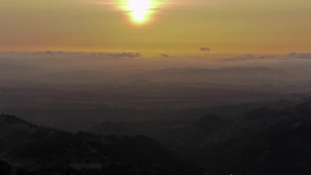 Coucher de soleil à Santa Barbara — Video