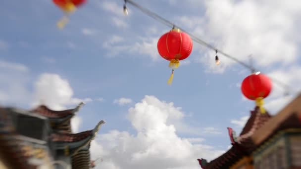 Año Nuevo Chino en Chinatown en Los Ángeles — Vídeo de stock