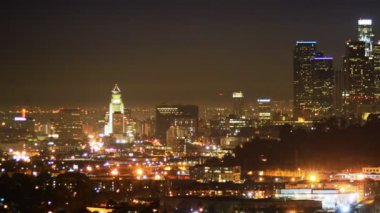 Downtown la gece manzarası