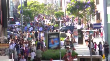 kalabalık santa monica