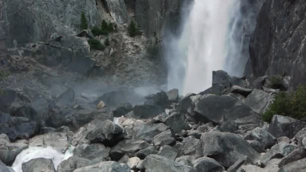 Nationaal park Yosemite — Stockvideo