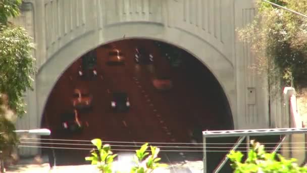 Центр міста Ла тунель — стокове відео