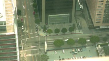 Downtown los angeles gece atış tepe İnşaat
