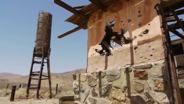 사막에 있는 유령 도시 — 비디오