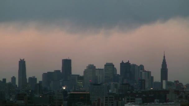 Tokyo stadsbild — Stockvideo