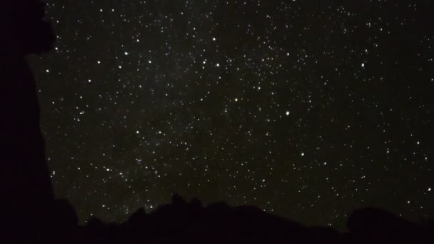 繁星点点的天空 — 图库视频影像