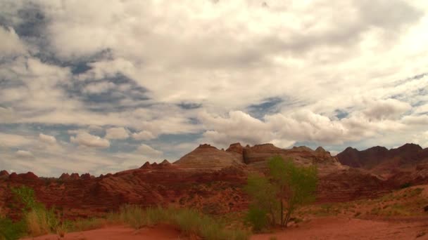 Golf in vermilion cliffs — Stockvideo