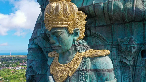 Una Vista Aérea Garuda Wisnhu Kencana Estatua Bali — Foto de Stock