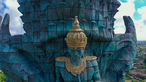 Monumento Más Icónico Bali Dios Hindú Garuda Wisnu Kencana Estatua — Foto de Stock