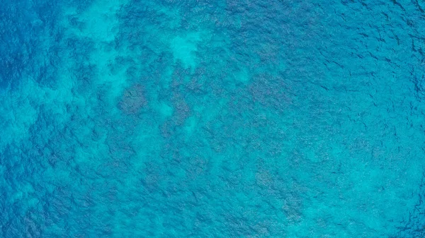 Vista Desde Arriba Del Agua Del Mar — Foto de Stock