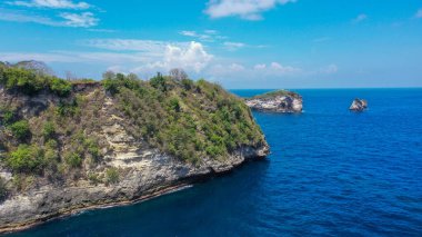 Nusa Penida, Endonezya 'daki Atuh Sahili Bakış Açısı