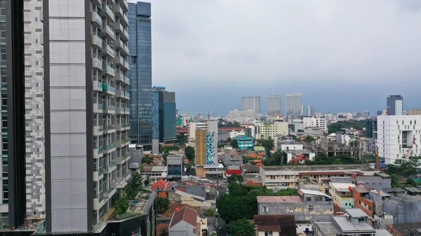 High Rise Apartment Building Jakarta City View — Stock Fotó