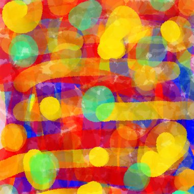 renkli dijital boya sanatı soyut arkaplan 