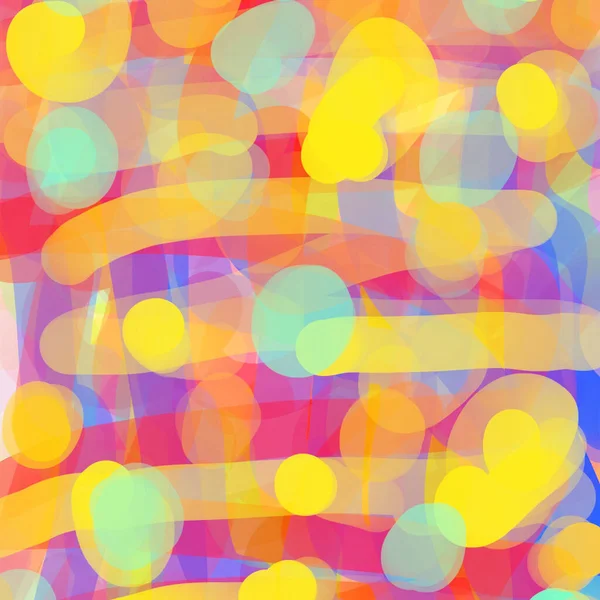 Colorful Digital Paint Art Abstract Background — Stock Photo, Image