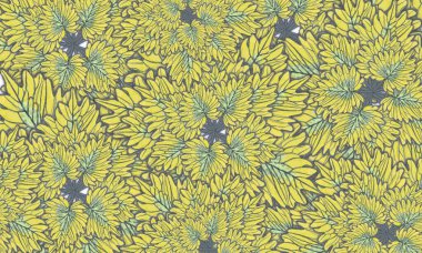 Yeşil tropikal yapraklar soyut bahar, yaz mevsimi doğa arka planı