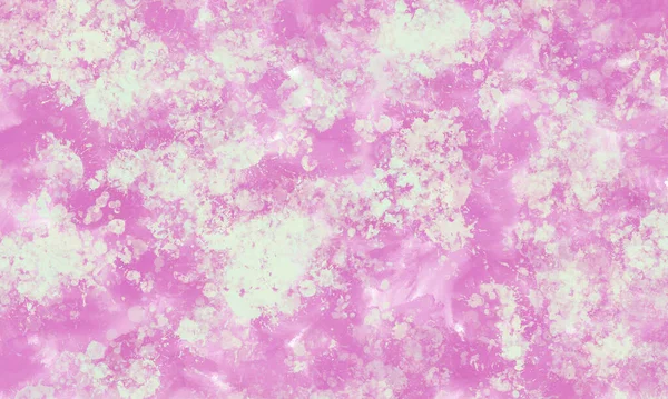 Kleurrijke Roze Witte Aquarel Splash Achtergrond — Stockfoto