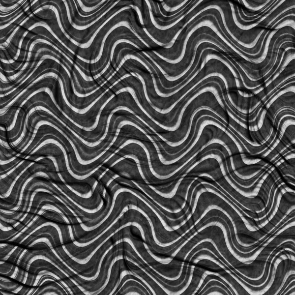 Czarny Biały Falisty Linia Design Abstrakcyjny Tło — Zdjęcie stockowe