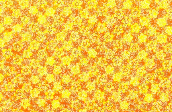 Гранж Коричневый Золотой Цветок Рисунок Фона — стоковое фото