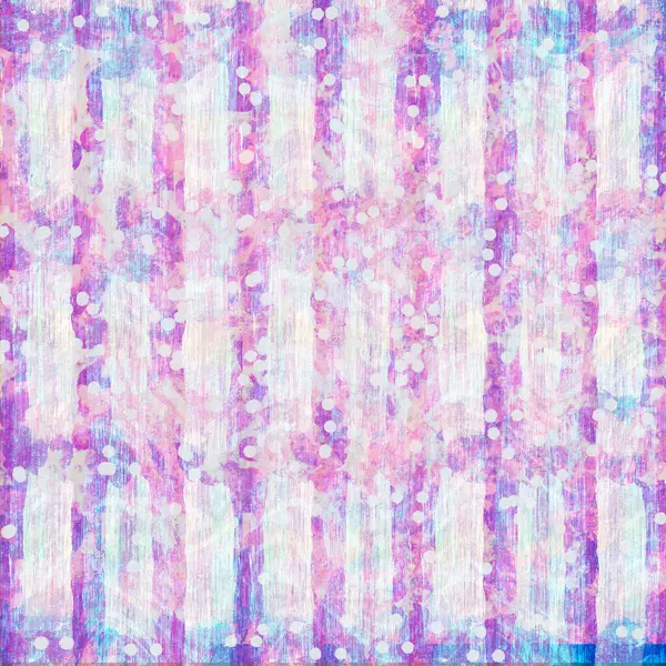 Blauw Roze Paars Wit Stip Digitale Olieverf Abstracte Kleur Streep — Stockfoto