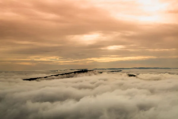 brown sky and clouds  at morning  sunrise