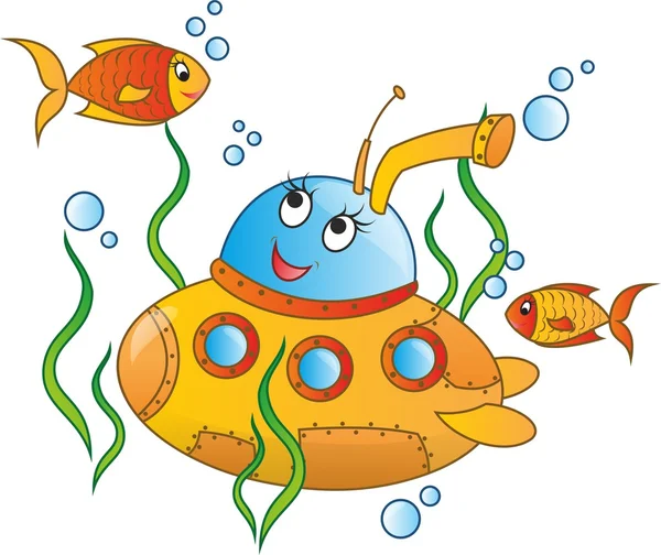 denizaltı ile balık