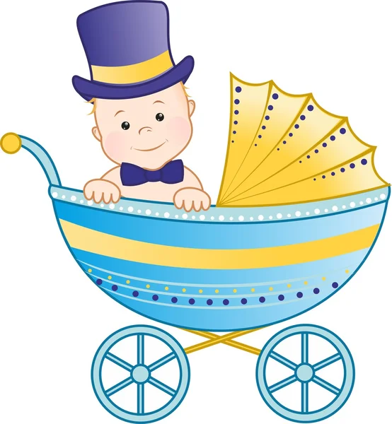 Bebek arabasındaki bebek