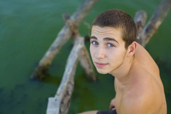 Portrait of young man — Stock Photo, Image