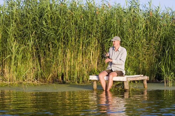 Zomer visserij — Stockfoto