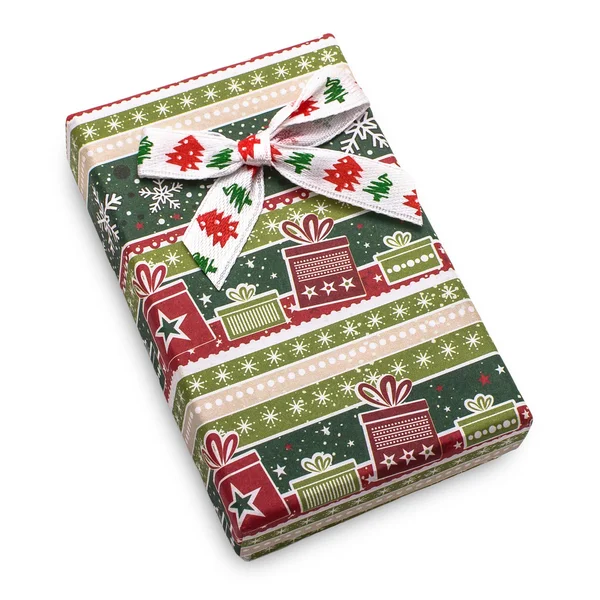 Vintage renk Noel hediye kutusu