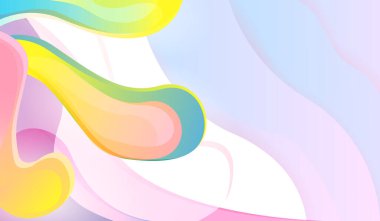 Sıvı arkaplan renkli vektör tasarımı