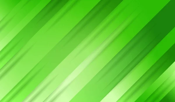 Streifenformen Hintergrund Grüne Farbe — Stockvektor