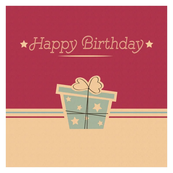 Šťastné narozeniny přání — Stockový vektor