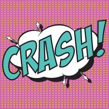 Pop art text bubble