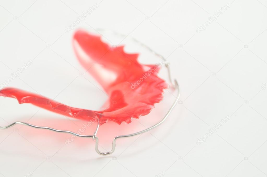 Retainer on white background.