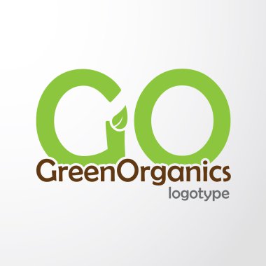 Vector - eco friendly organic logo clipart