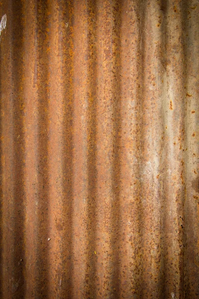 Rusty corrugated iron — Stock Photo, Image