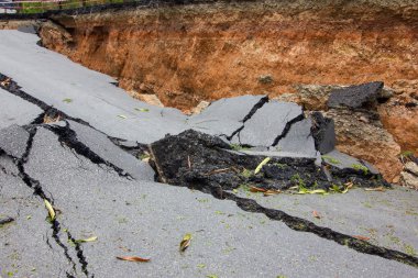 deprem: chiang rai, Tayland'ın kırık yoldan