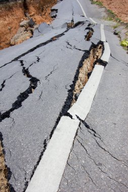 deprem: chiang rai, Tayland'ın kırık yoldan