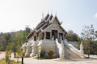 chiang rai, Tayland içinde küçük Beyaz Tapınak