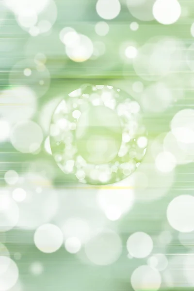 Green bokeh english alphabet background, blured — Stock Photo, Image