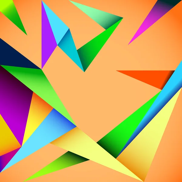Vektor geometrischer Hintergrund — Stockvektor
