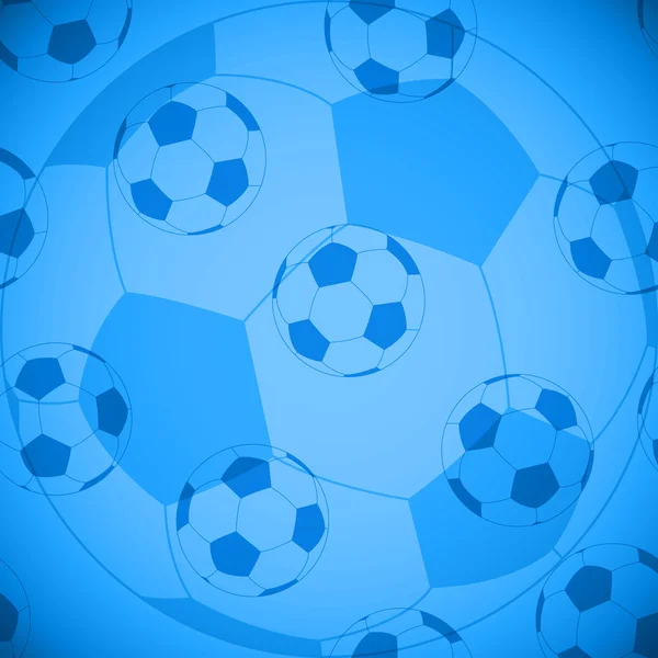 Sömlös fotboll mönster — Stock vektor