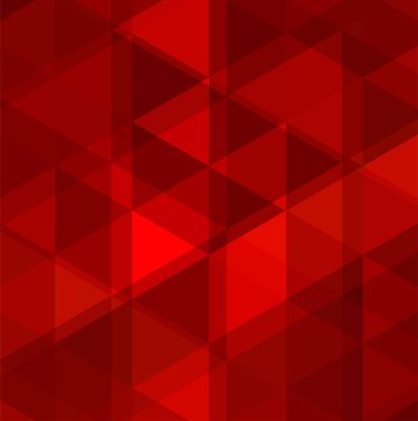 Çok renkli üçgenlerin soyut geometrik deseni, mozaik fayans konsepti. Vektör illüstrasyonu