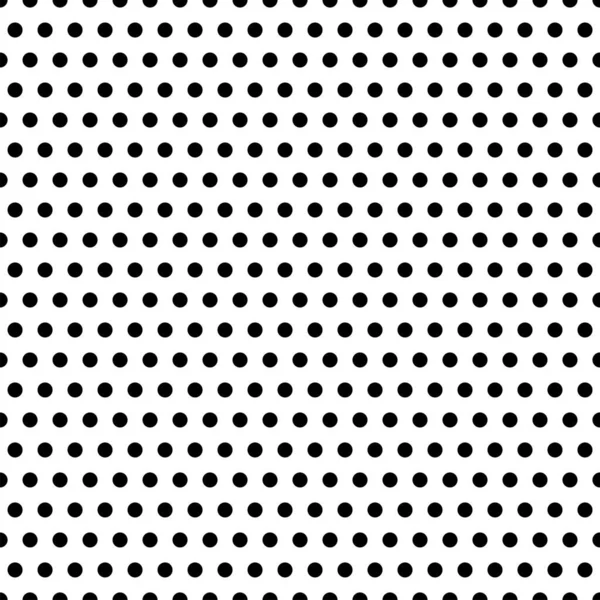 Nahtlose Muster Hintergrund mit Kreisen. Moderne Schwarz-Weiß-Textur. Geometrischer Hintergrund — Stockvektor
